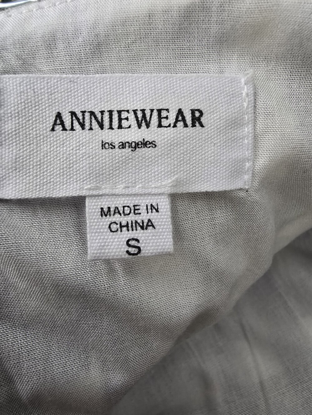 Anniewear Women’s Gingham Check Tank And Short Set In Black And White Size Small - Picture 10 of 11